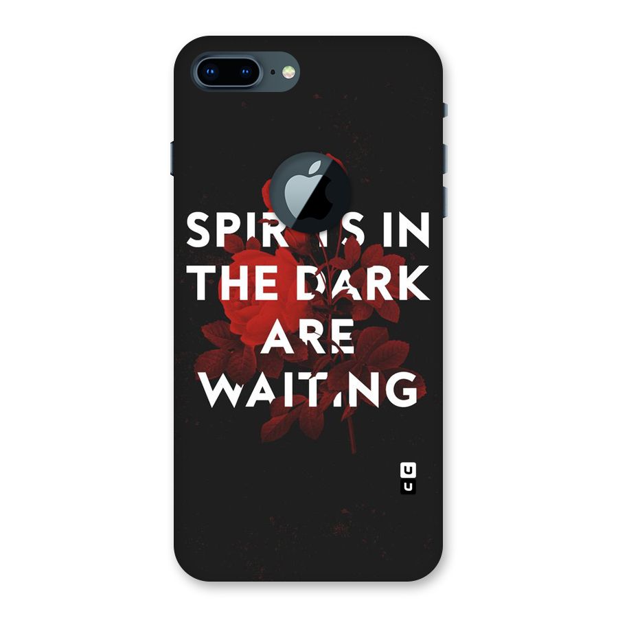 Dark Spirits Back Case for iPhone 7 Plus Logo Cut