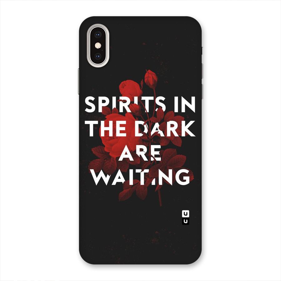 Dark Spirits Back Case for iPhone XS Max