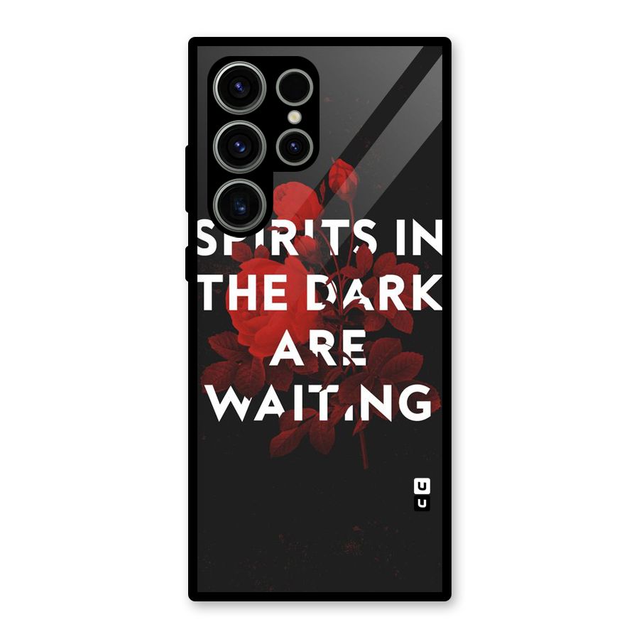 Dark Spirits Glass Back Case for Galaxy S23 Ultra