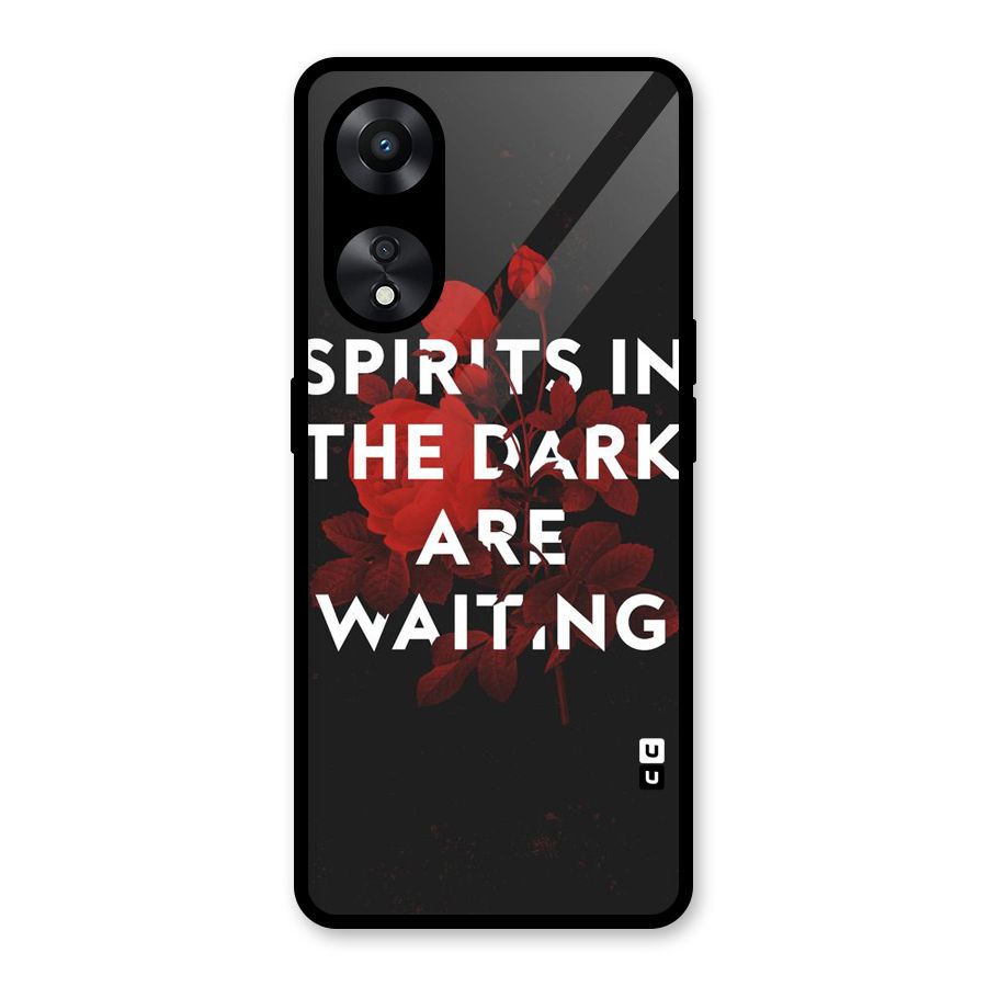 Dark Spirits Glass Back Case for Oppo A78