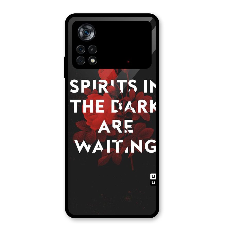 Dark Spirits Glass Back Case for Poco X4 Pro 5G