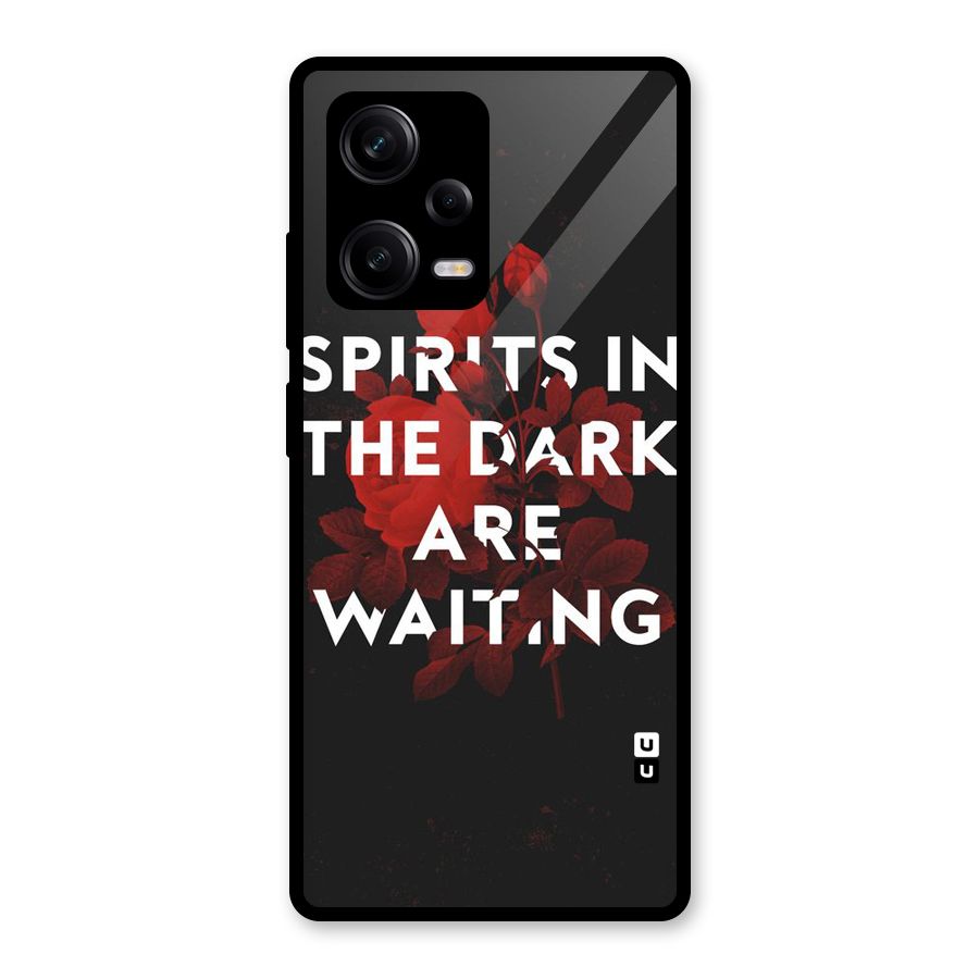 Dark Spirits Glass Back Case for Redmi Note 12 Pro