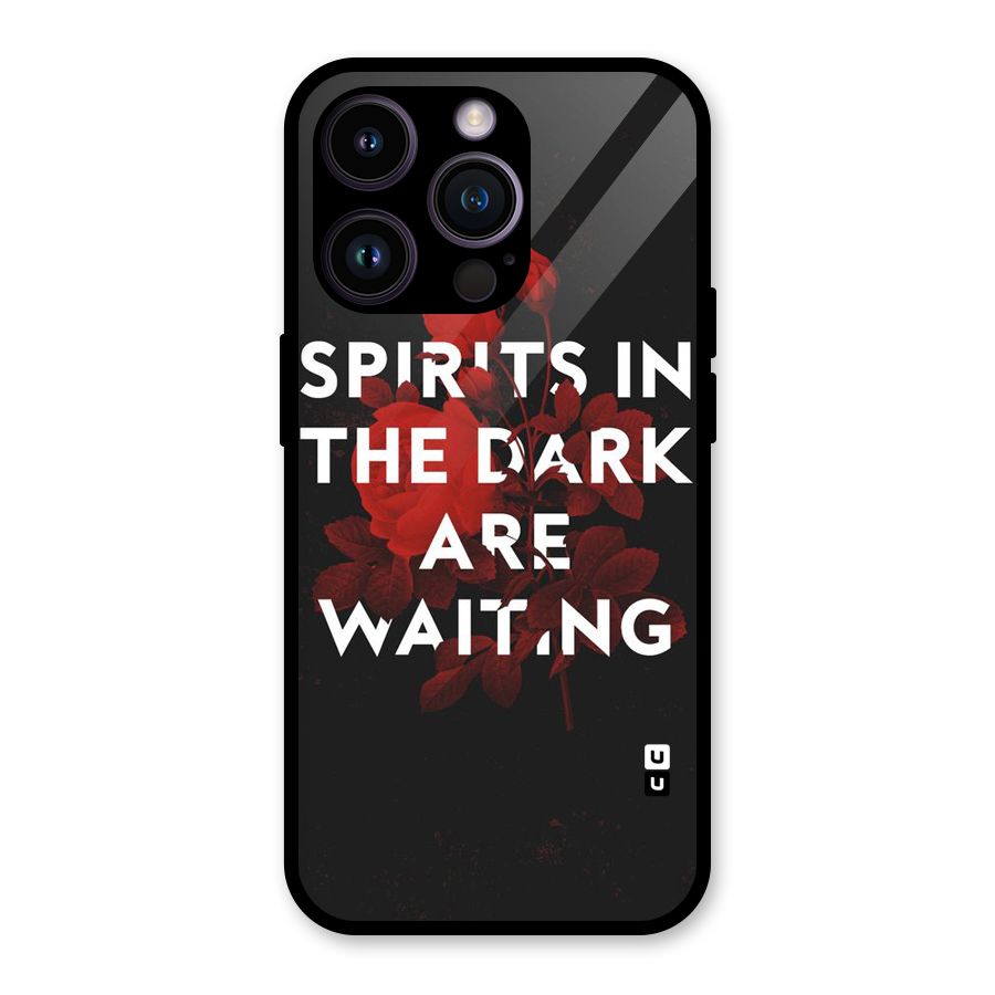 Dark Spirits Glass Back Case for iPhone 14 Pro