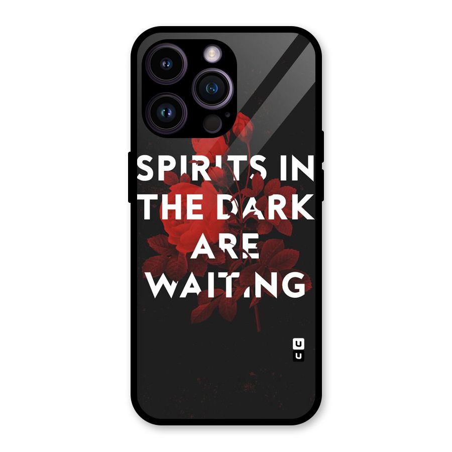 Dark Spirits Glass Back Case for iPhone 14 Pro Max