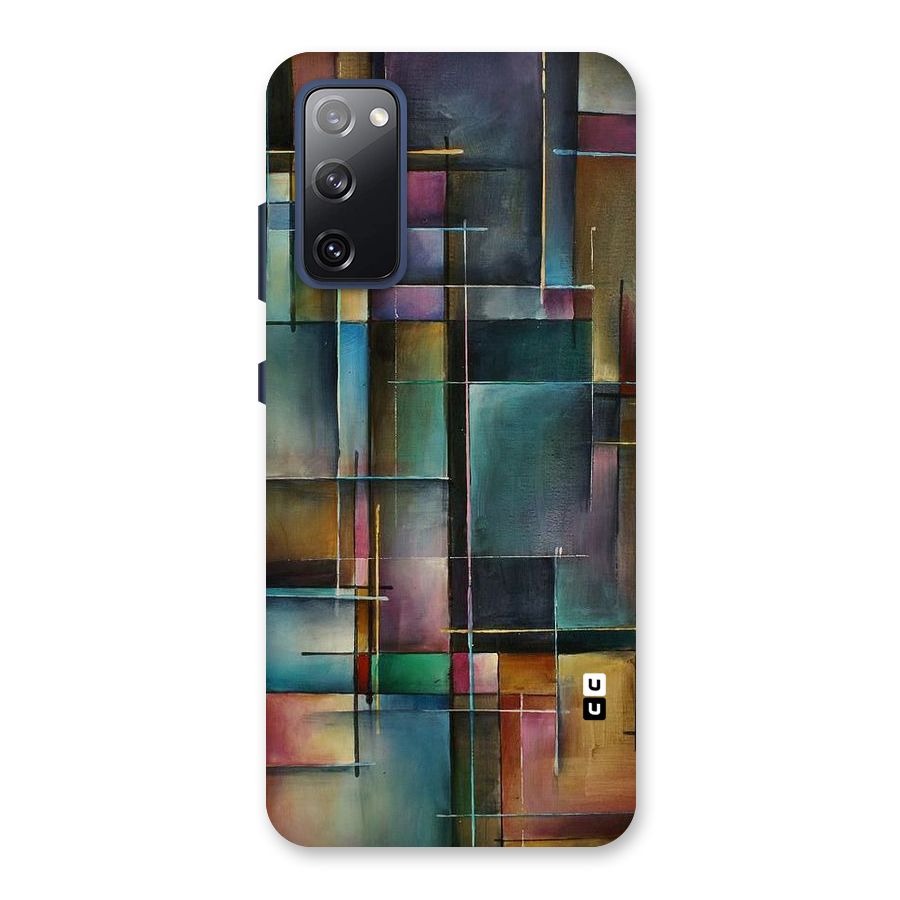Dark Square Shapes Back Case for Galaxy S20 FE