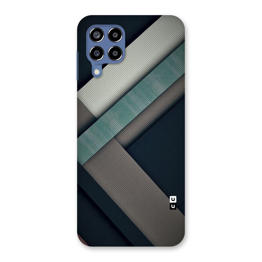 Dark Stripes Back Case for Galaxy M53 5G