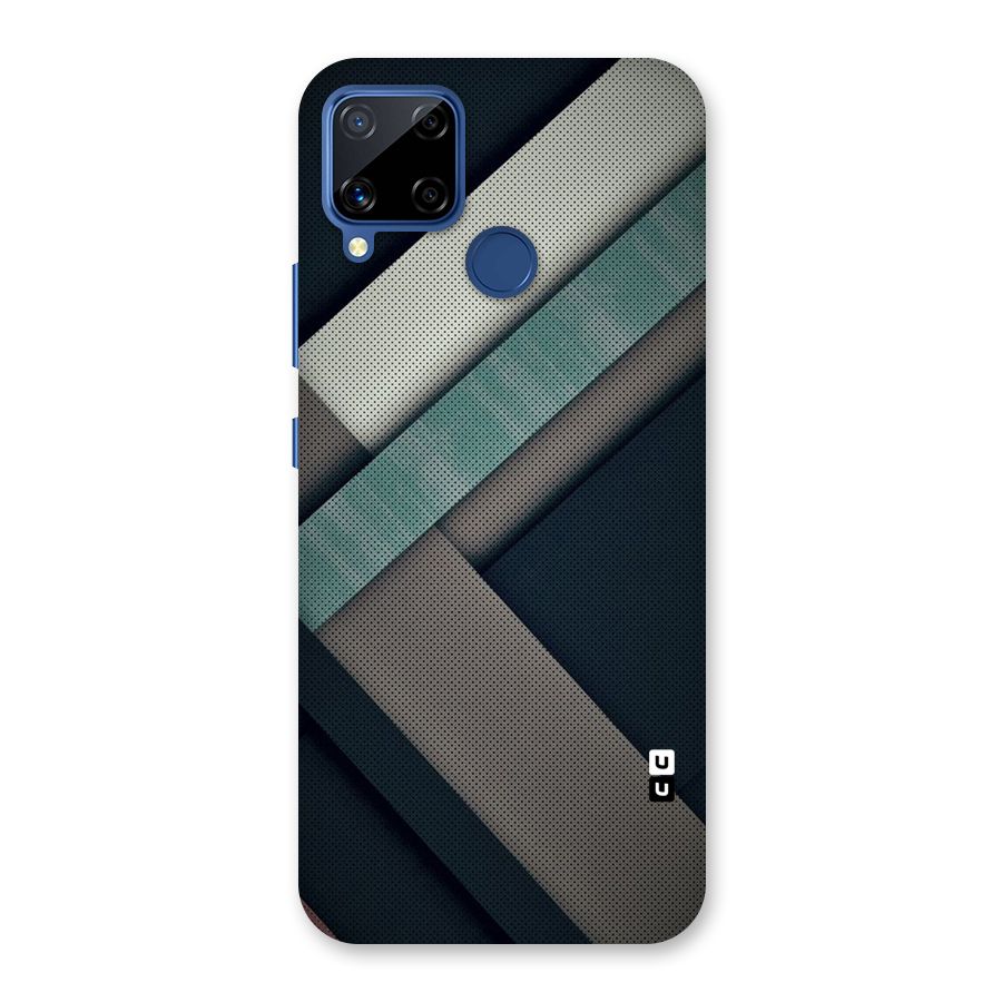 Dark Stripes Back Case for Realme C15