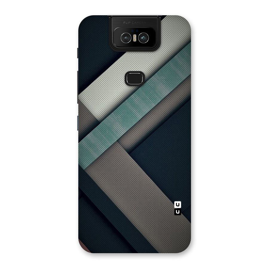 Dark Stripes Back Case for Zenfone 6z