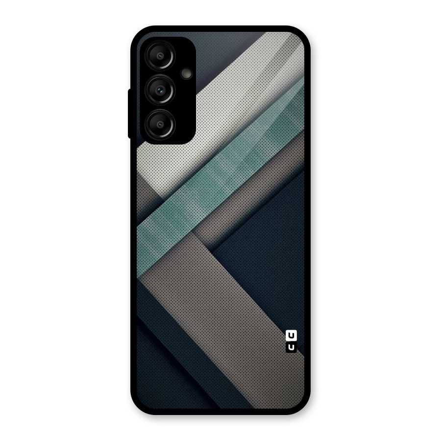 Dark Stripes Glass Back Case for Galaxy A14 5G