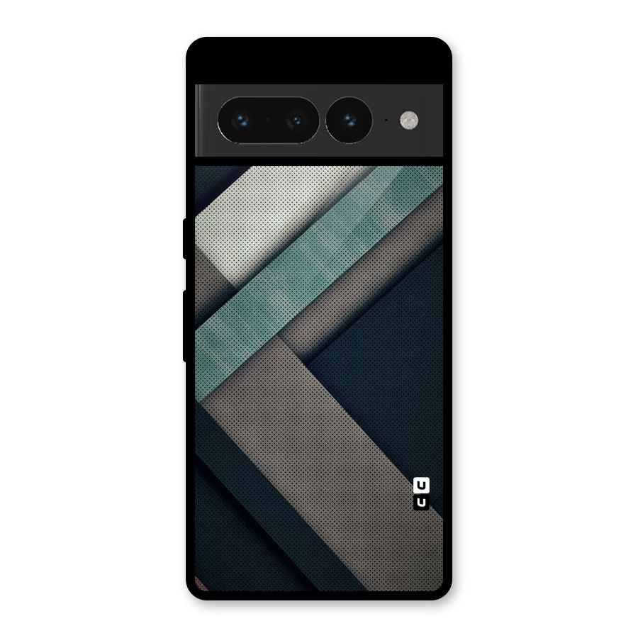 Dark Stripes Glass Back Case for Google Pixel 7 Pro