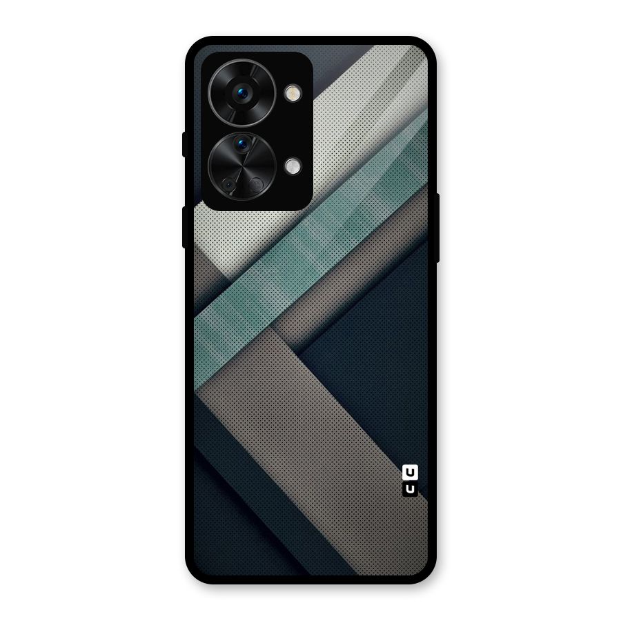 Dark Stripes Glass Back Case for OnePlus Nord 2T