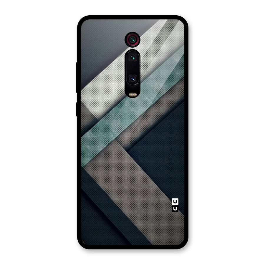 Dark Stripes Glass Back Case for Redmi K20