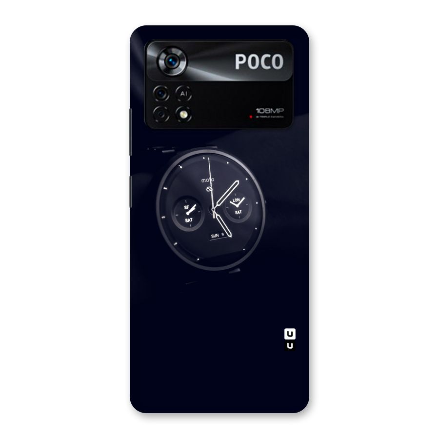 Dark Watch Back Case for Poco X4 Pro 5G