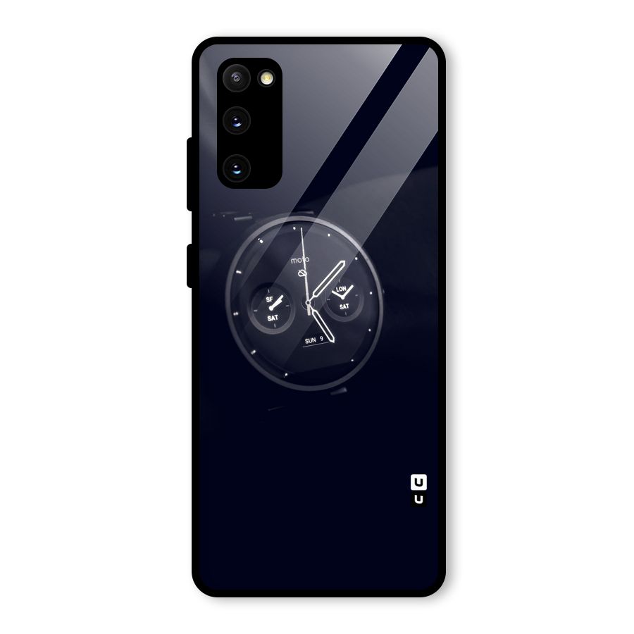 Dark Watch Glass Back Case for Galaxy S20 FE 5G