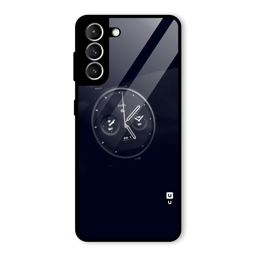 Dark Watch Glass Back Case for Galaxy S21 5G