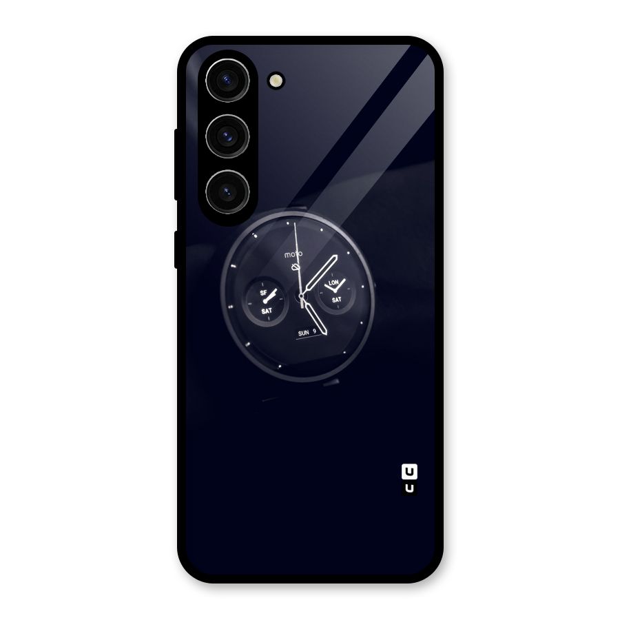 Dark Watch Glass Back Case for Galaxy S23 Plus