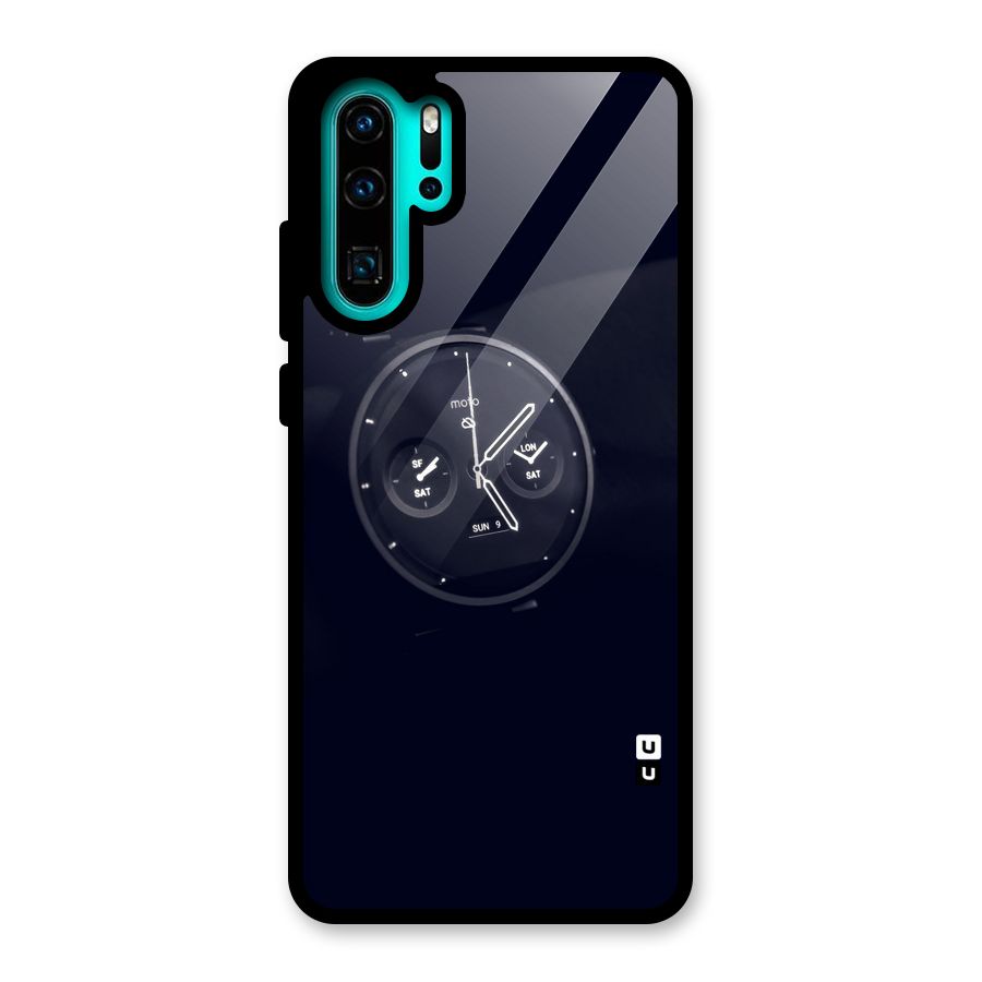 Dark Watch Glass Back Case for Huawei P30 Pro