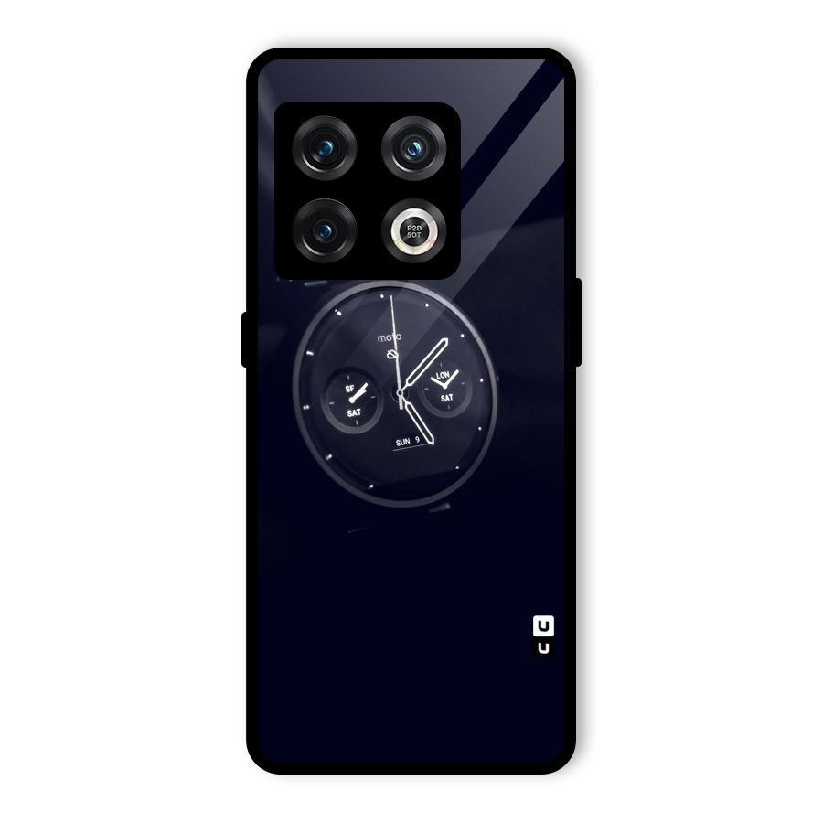 Dark Watch Glass Back Case for OnePlus 10 Pro 5G
