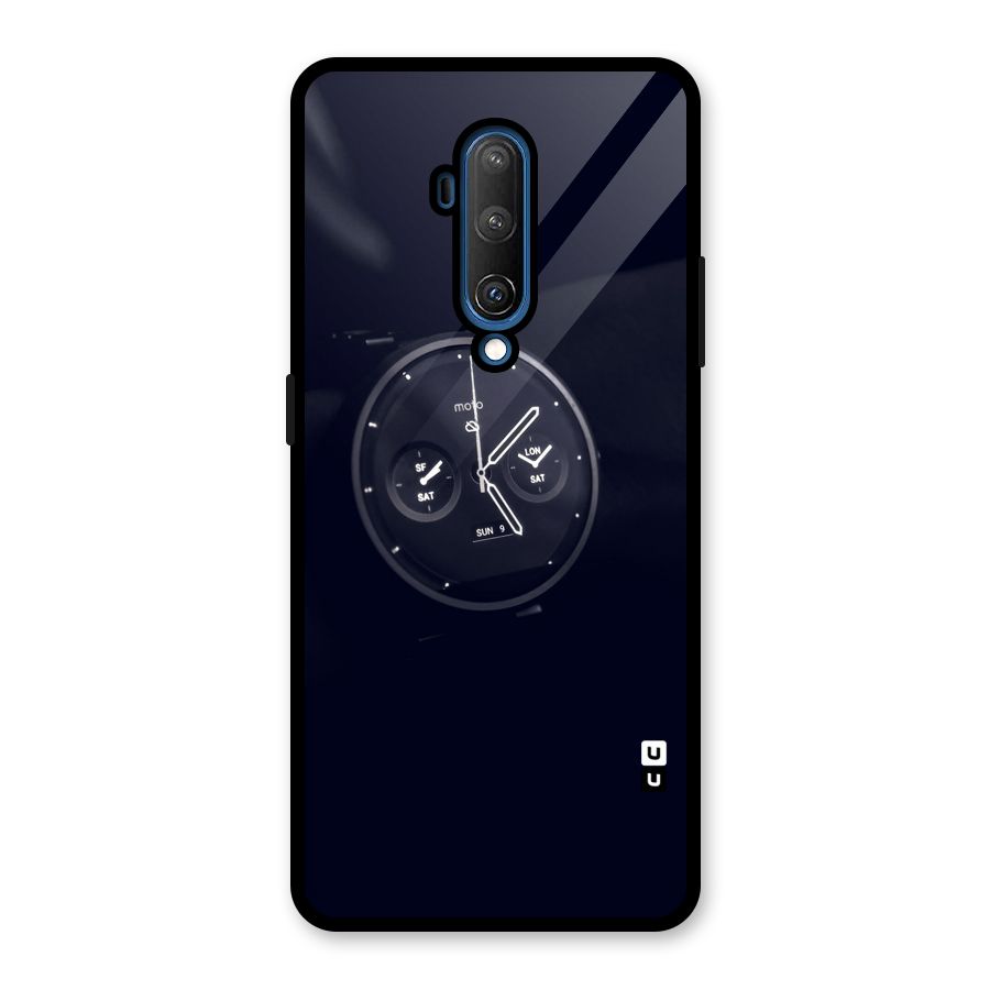 Dark Watch Glass Back Case for OnePlus 7T Pro