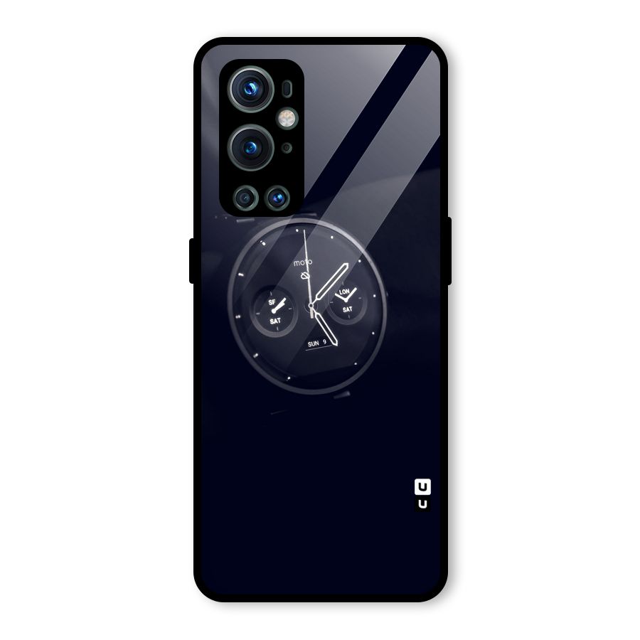Dark Watch Glass Back Case for OnePlus 9 Pro