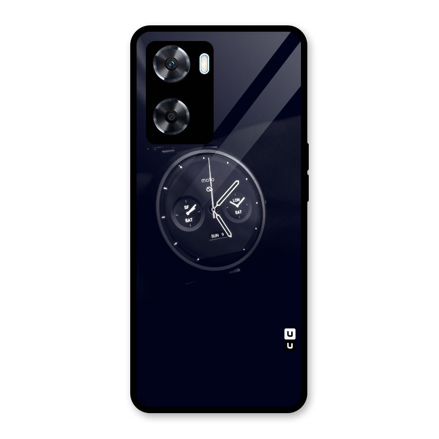 Dark Watch Glass Back Case for Oppo A77