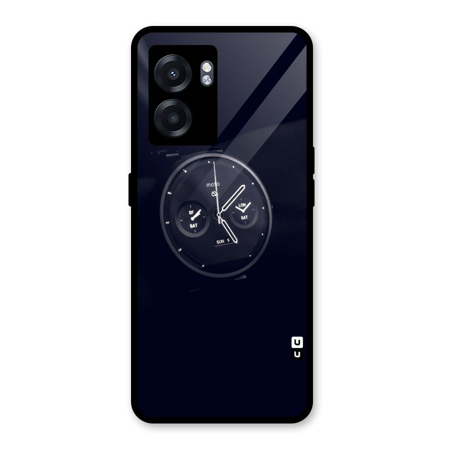 Dark Watch Glass Back Case for Realme Narzo 50 5G