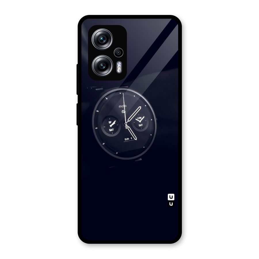 Dark Watch Glass Back Case for Redmi K50i