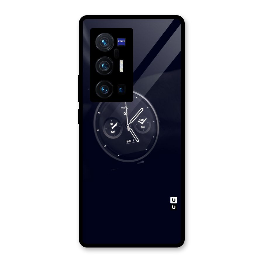 Dark Watch Glass Back Case for Vivo X70 Pro Plus