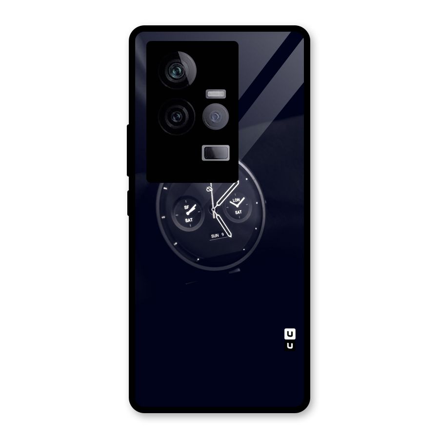 Dark Watch Glass Back Case for Vivo iQOO 11 5G