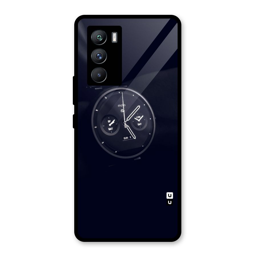 Dark Watch Glass Back Case for Vivo iQOO 9 SE