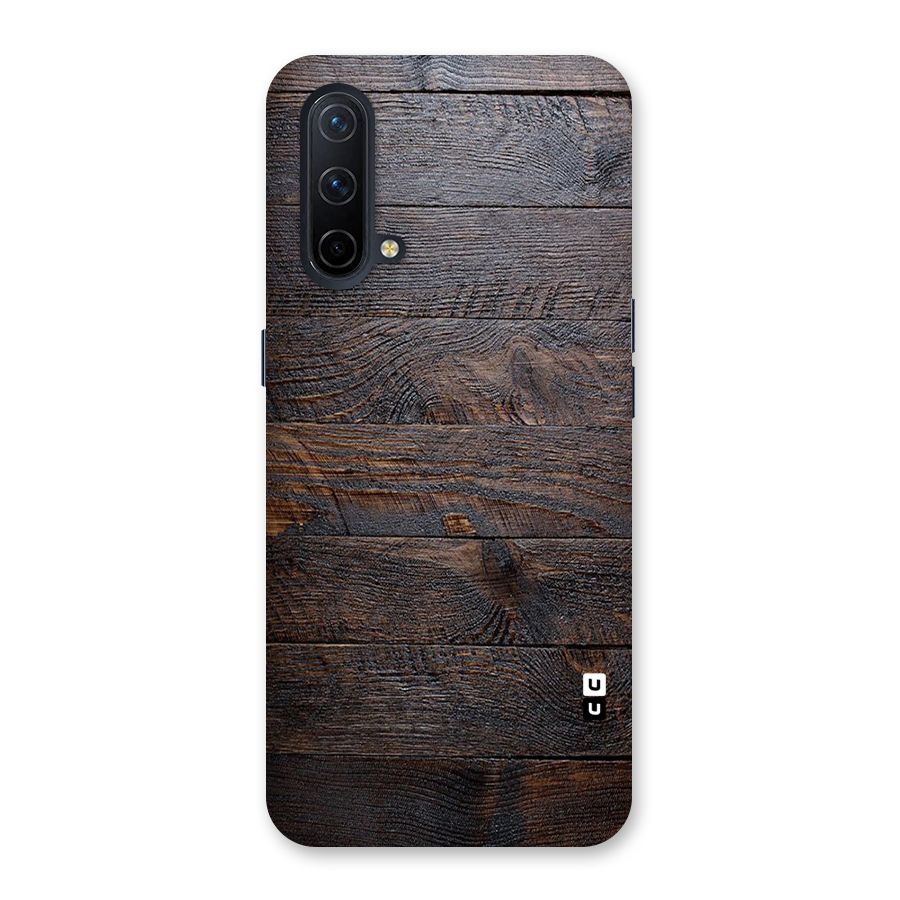 Dark Wood Printed Back Case for OnePlus Nord CE 5G