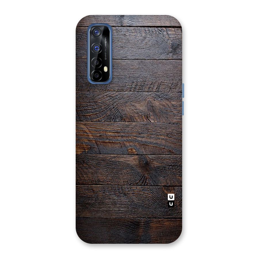 Dark Wood Printed Back Case for Realme Narzo 20 Pro