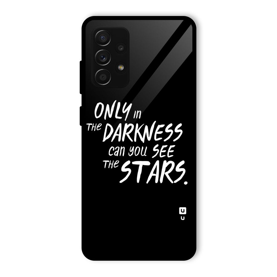 Darkness and the Stars Glass Back Case for Galaxy A53 5G