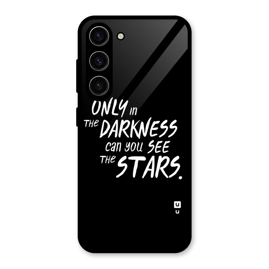 Darkness and the Stars Glass Back Case for Galaxy S23