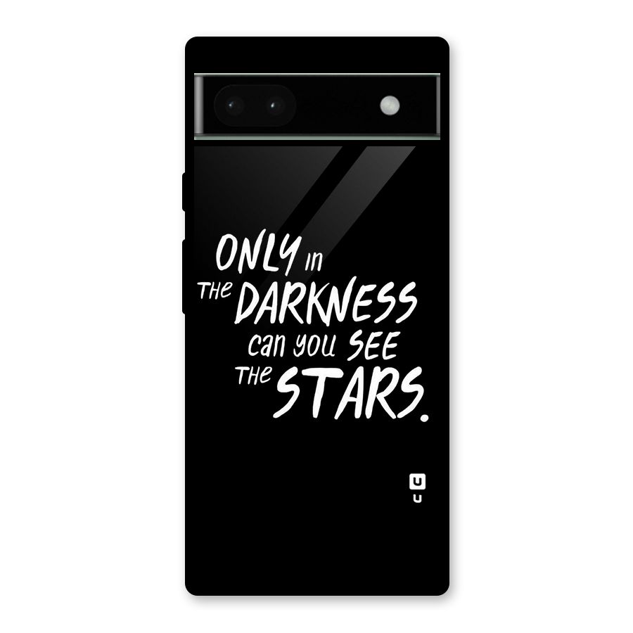 Darkness and the Stars Glass Back Case for Google Pixel 6a