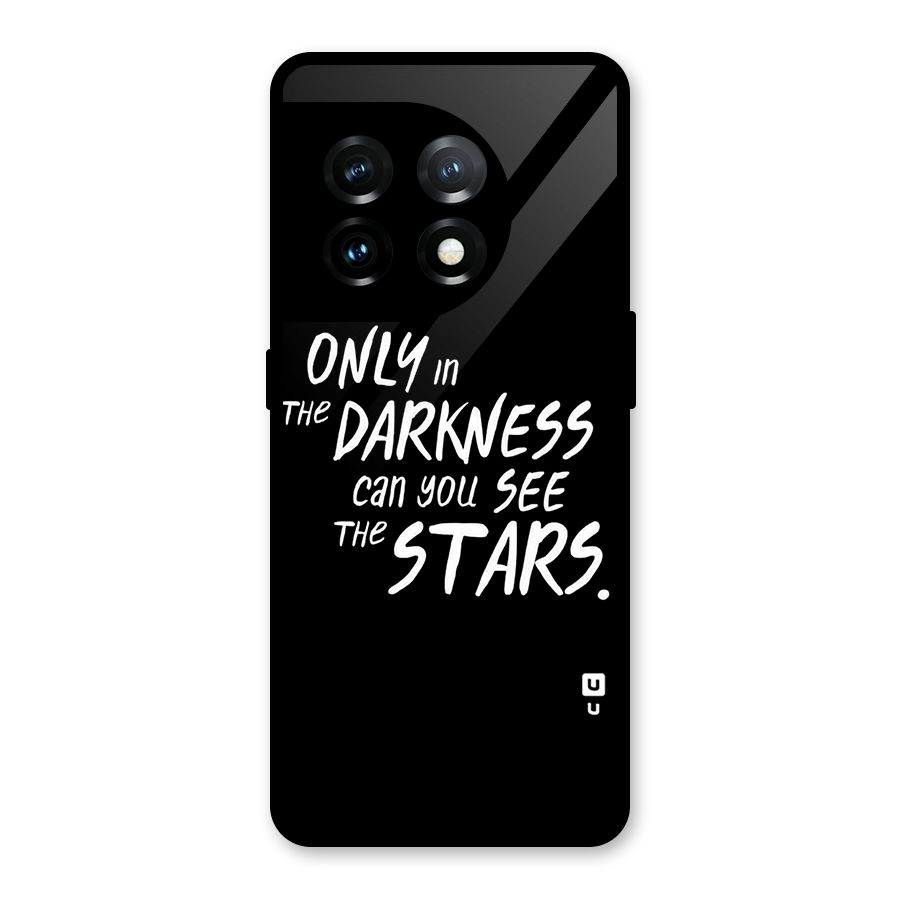 Darkness and the Stars Glass Back Case for OnePlus 11