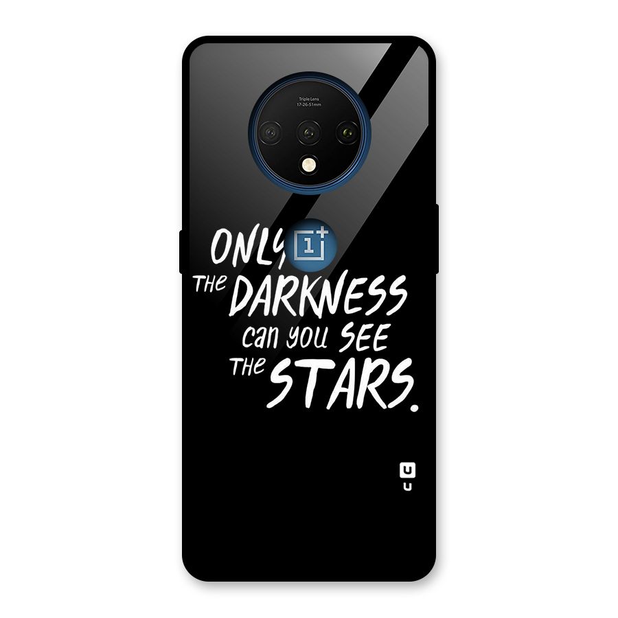 Darkness and the Stars Glass Back Case for OnePlus 7T