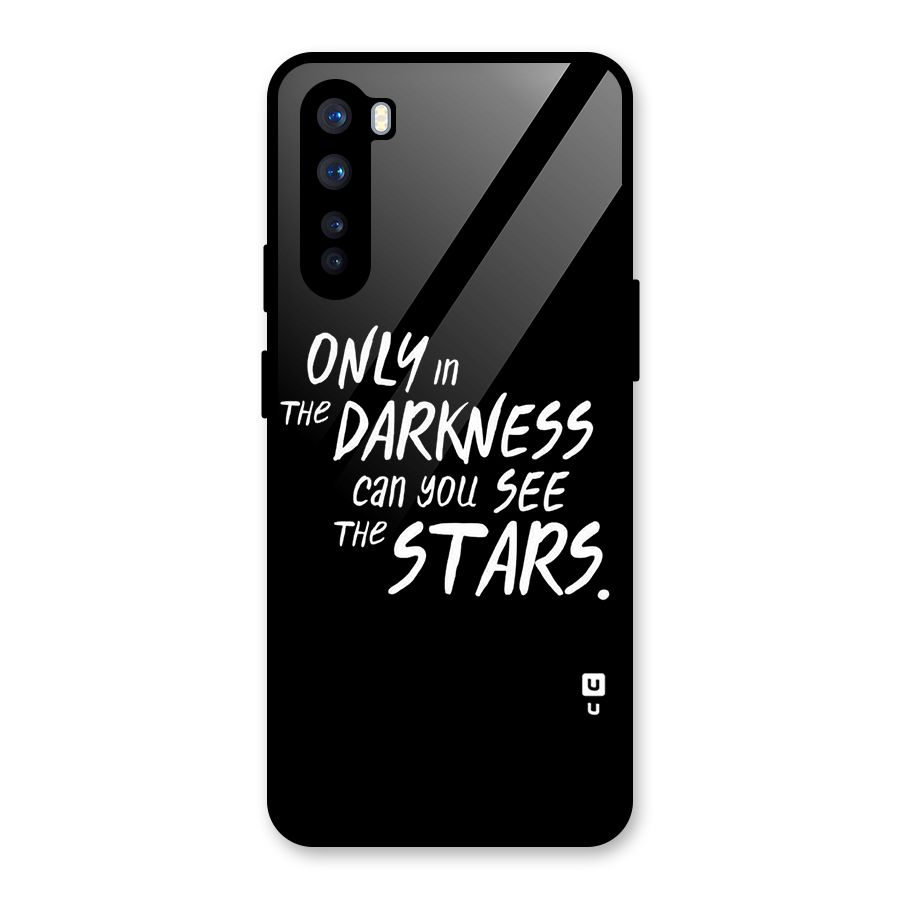 Darkness and the Stars Glass Back Case for OnePlus Nord