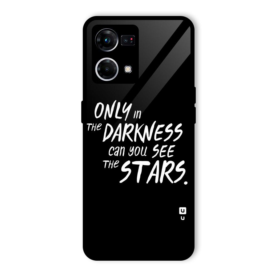 Darkness and the Stars Glass Back Case for Oppo F21s Pro 4G