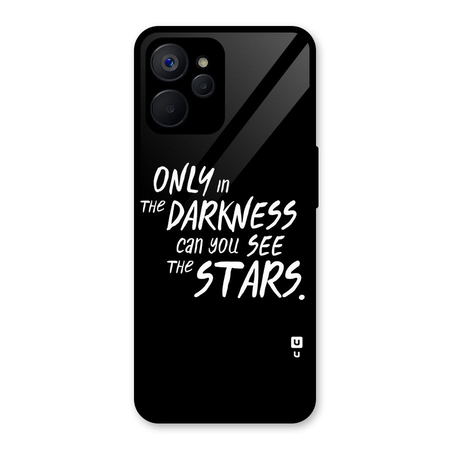 Darkness and the Stars Glass Back Case for Realme 9i 5G