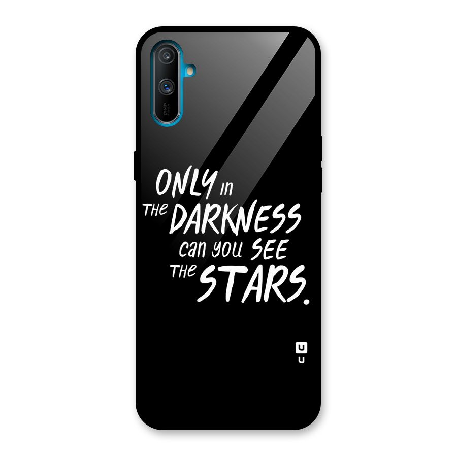 Darkness and the Stars Glass Back Case for Realme C3