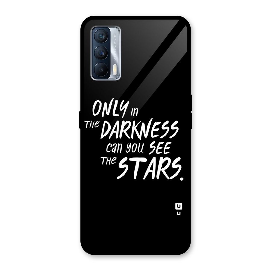 Darkness and the Stars Glass Back Case for Realme X7
