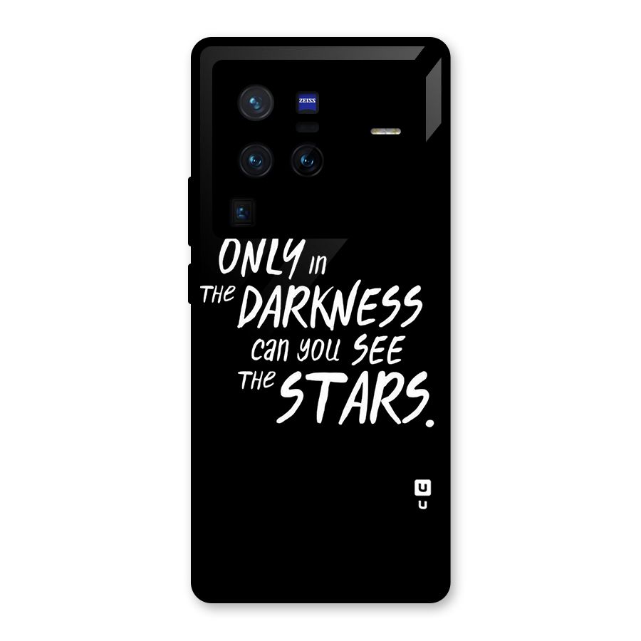 Darkness and the Stars Glass Back Case for Vivo X80 Pro