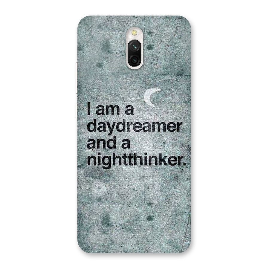Day Dreamer Night Thinker Back Case for Redmi 8A Dual