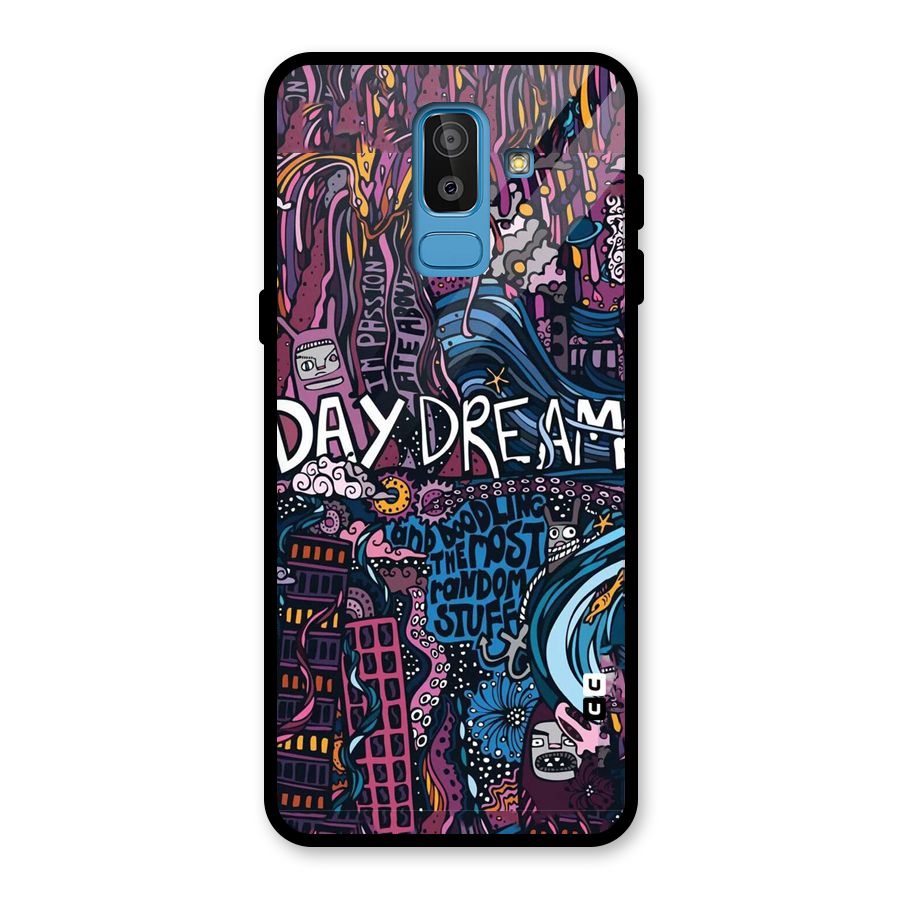 Daydream Design Glass Back Case for Galaxy J8