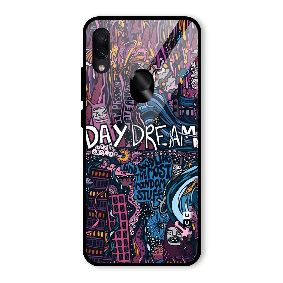 Daydream Design Glass Back Case for Redmi Note 7 Pro