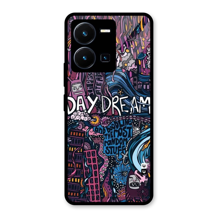 Daydream Design Glass Back Case for Vivo Y35