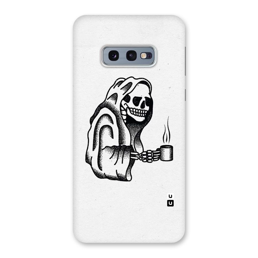Dead But Coffee Back Case for Galaxy S10e