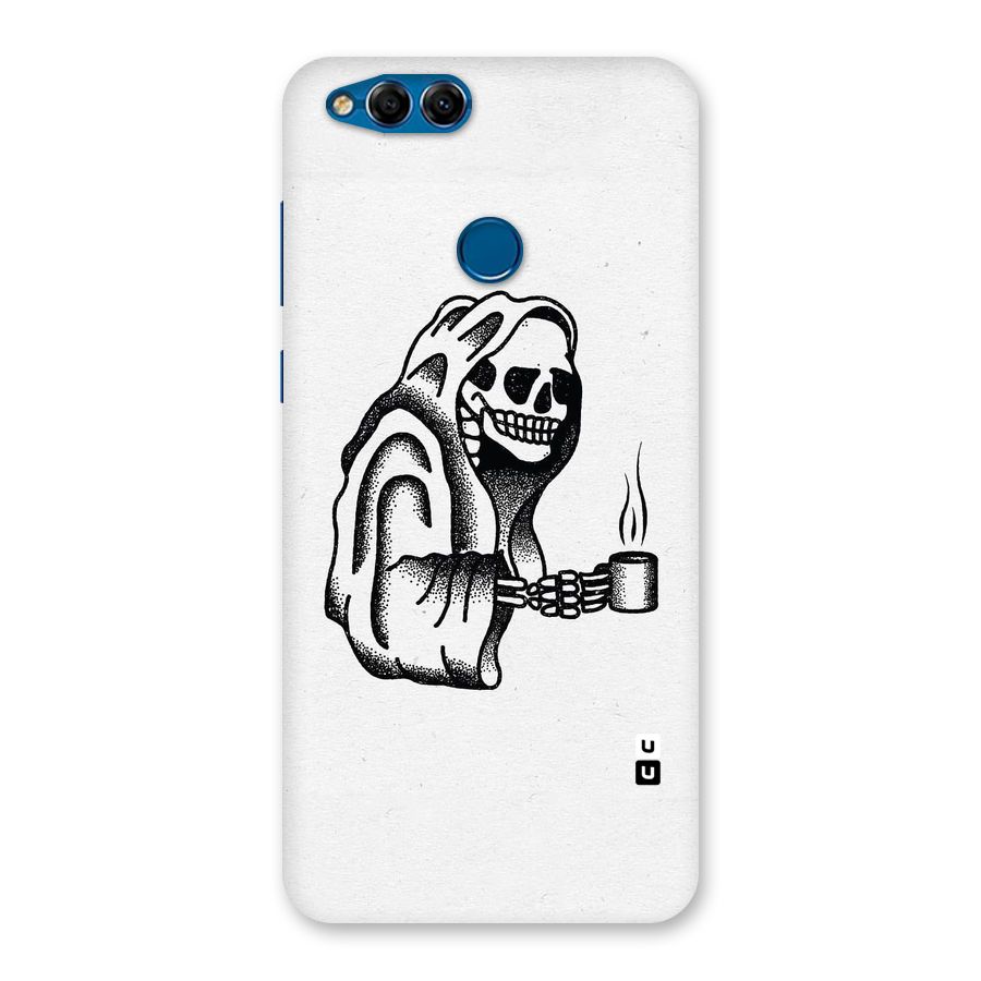 Dead But Coffee Back Case for Honor 7X