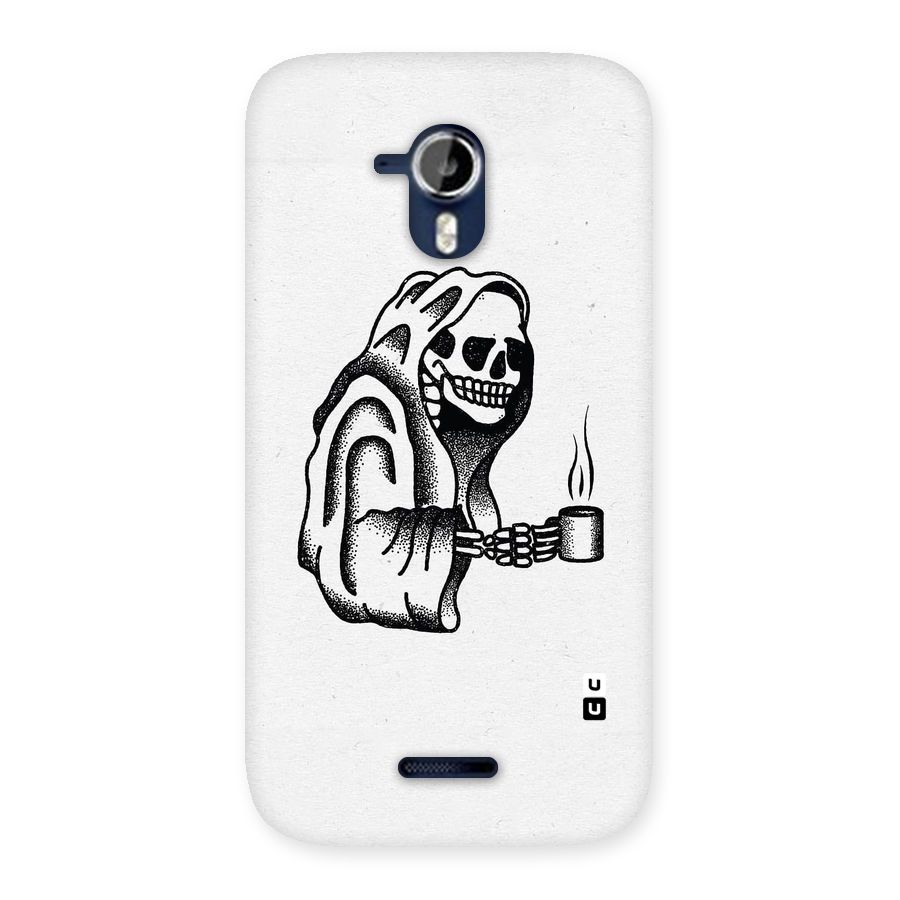 Dead But Coffee Back Case for Micromax Canvas Magnus A117
